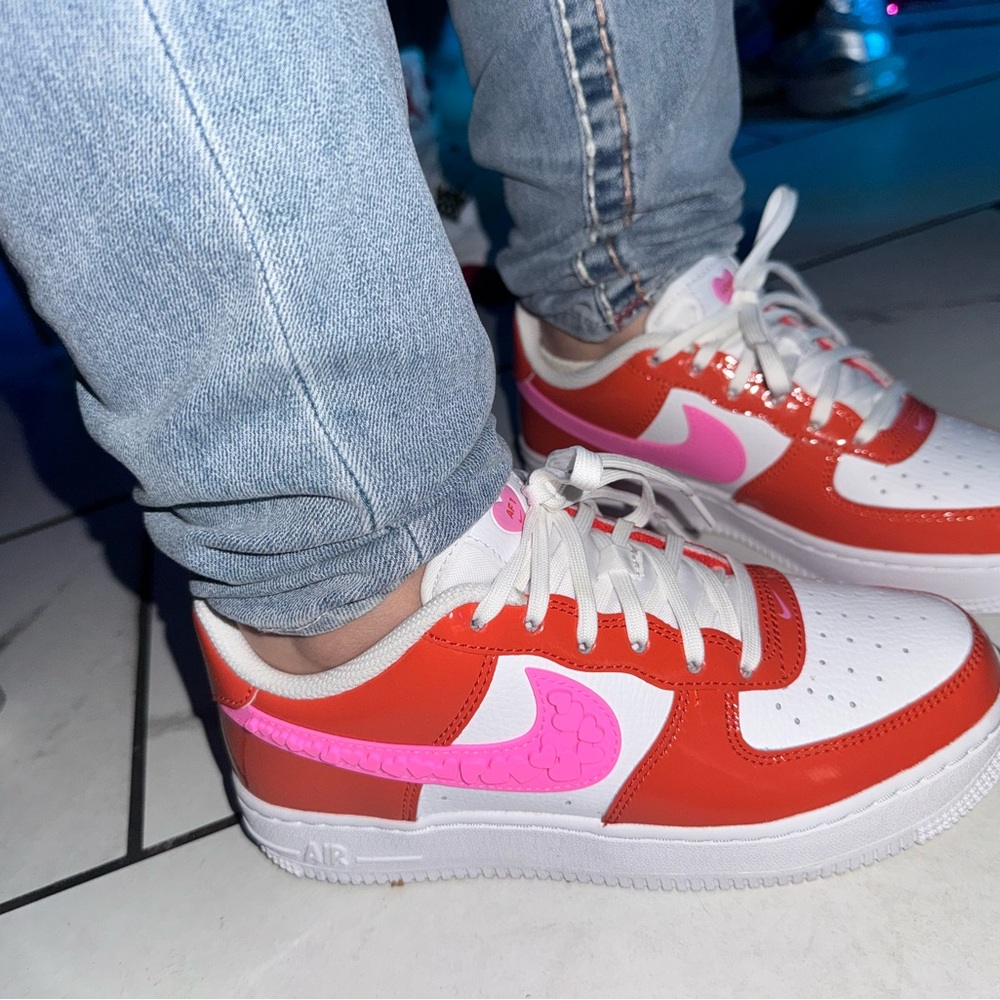 Valentine's Day Air Force ones